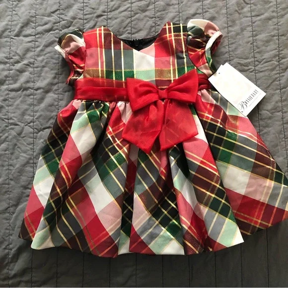 Bonnie Baby | Dresses | Baby Christmas Dress | Poshmark